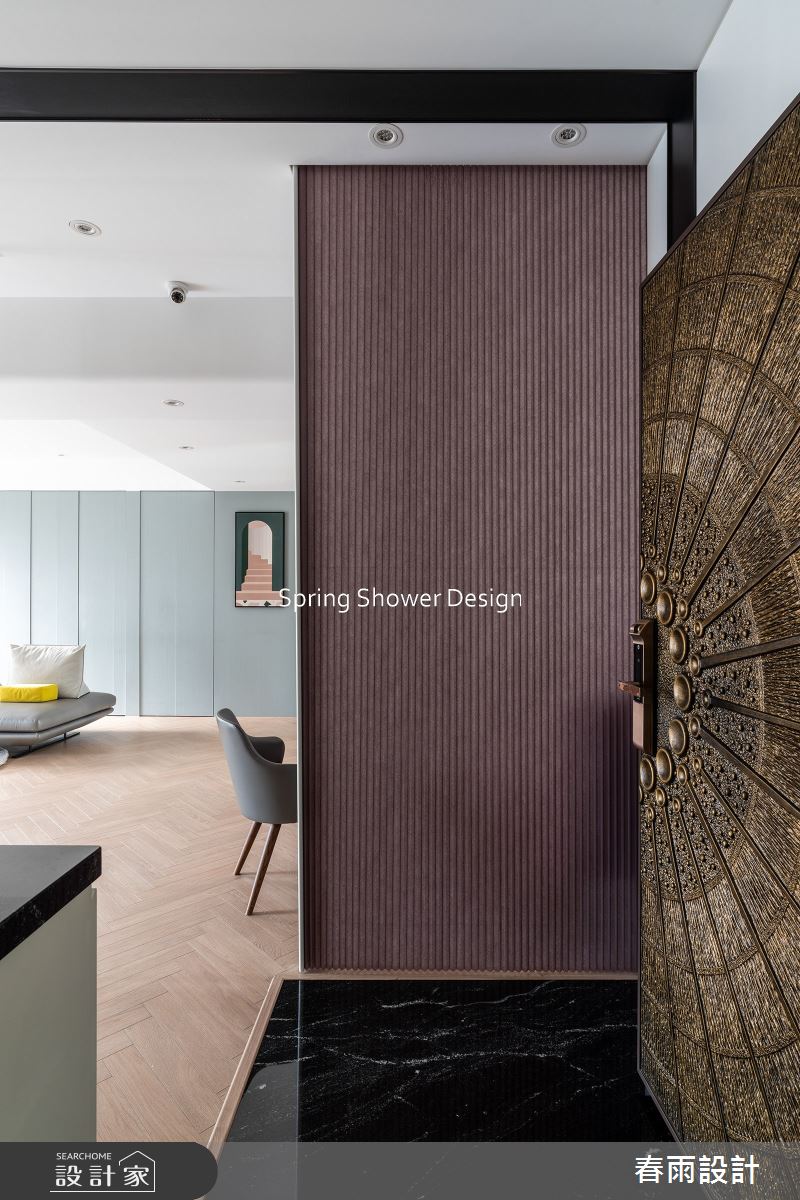 新成屋(5年以下)＿美式風玄關案例圖片＿春雨設計＿春雨_236 林口之1