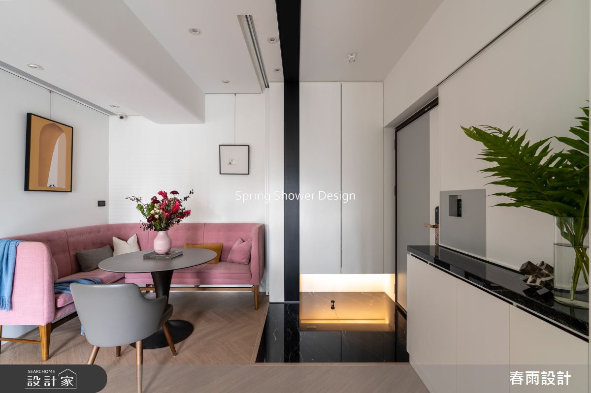 新成屋(5年以下)＿美式風玄關案例圖片＿春雨設計＿春雨_236 林口之3