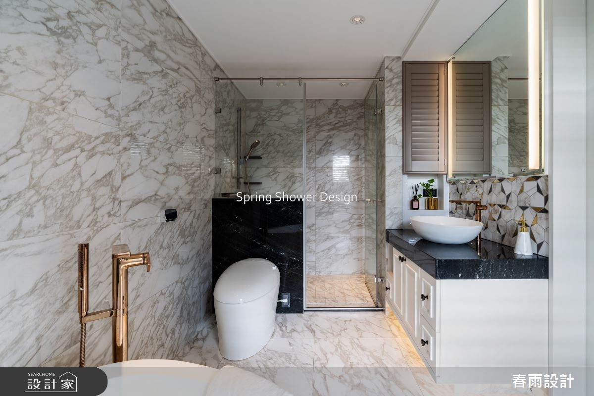 新成屋(5年以下)＿美式風浴室案例圖片＿春雨設計＿春雨_236 林口之45