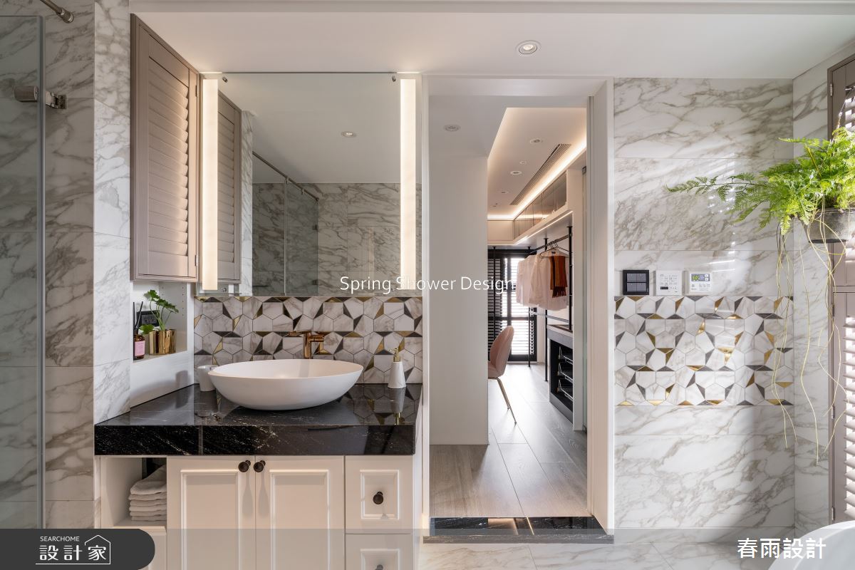 新成屋(5年以下)＿美式風浴室案例圖片＿春雨設計＿春雨_236 林口之46
