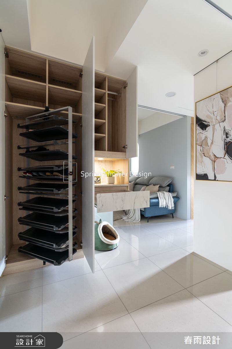 新成屋(5年以下)＿混搭風玄關案例圖片＿春雨設計＿春雨_237 新潤新城之2