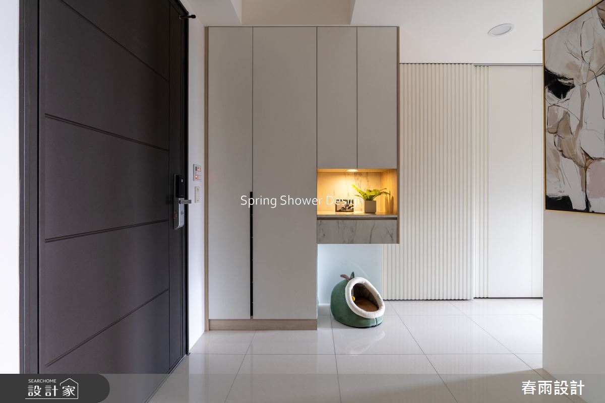 新成屋(5年以下)＿混搭風玄關案例圖片＿春雨設計＿春雨_237 新潤新城之3