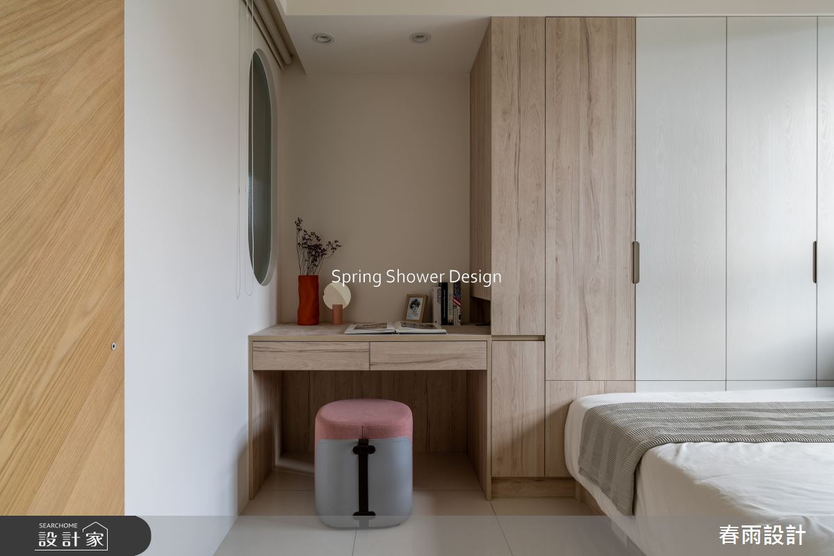新成屋(5年以下)＿混搭風臥室案例圖片＿春雨設計＿春雨_237 新潤新城之28