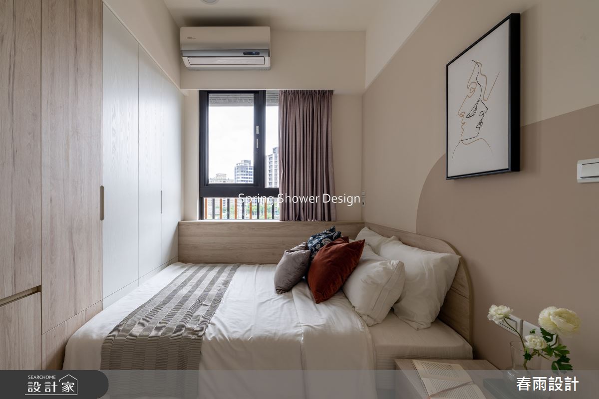 新成屋(5年以下)＿混搭風臥室案例圖片＿春雨設計＿春雨_237 新潤新城之30