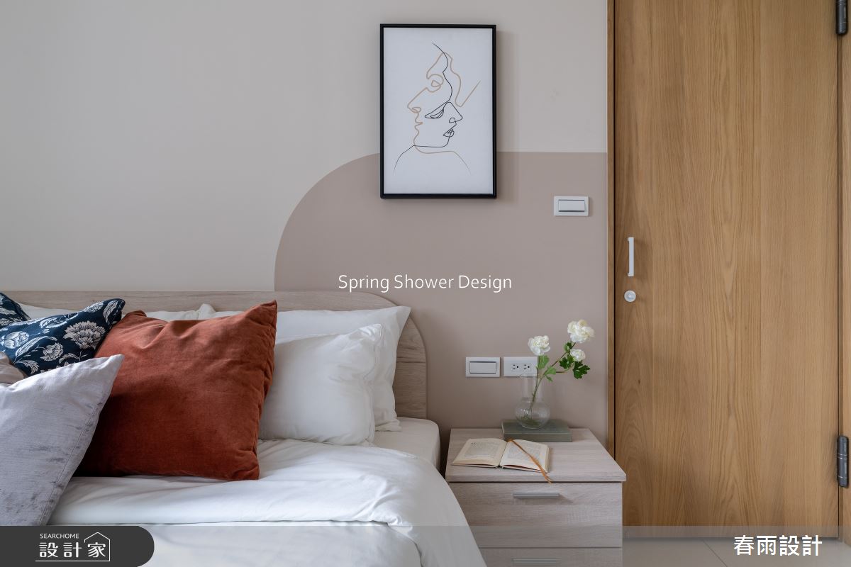 新成屋(5年以下)＿混搭風臥室案例圖片＿春雨設計＿春雨_237 新潤新城之31