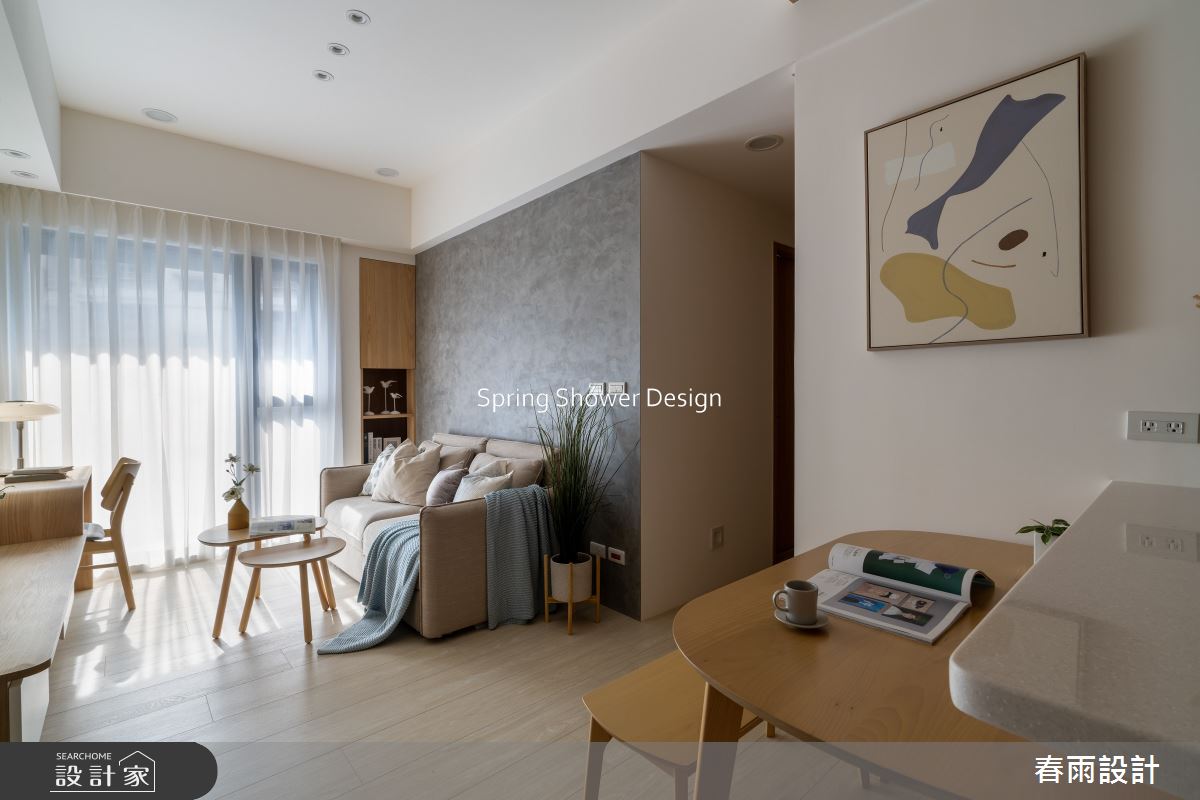 新成屋(5年以下)＿混搭風客廳餐廳案例圖片＿春雨設計＿春雨_238 天母靜好之4