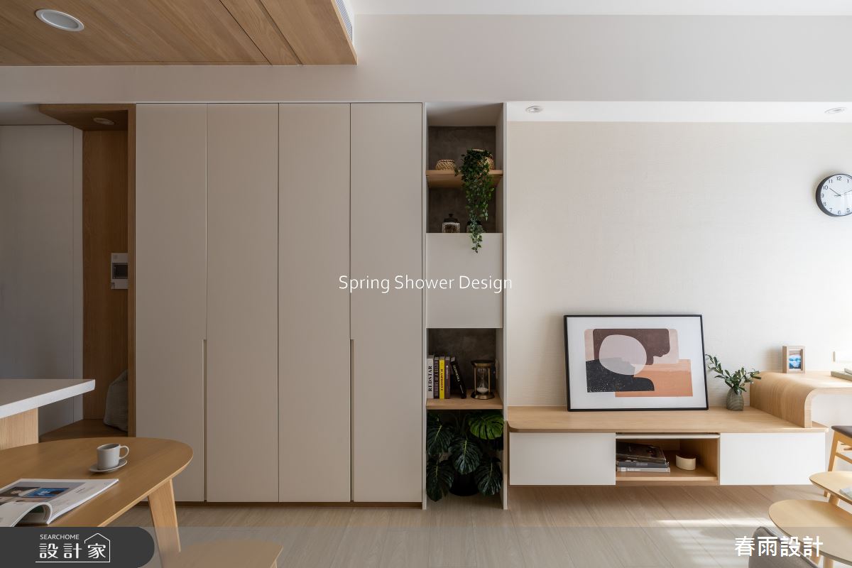 新成屋(5年以下)＿混搭風客廳案例圖片＿春雨設計＿春雨_238 天母靜好之8