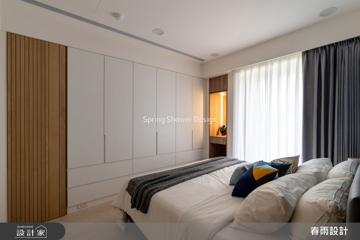 新成屋(5年以下)＿混搭風臥室案例圖片＿春雨設計＿春雨_238 天母靜好之20