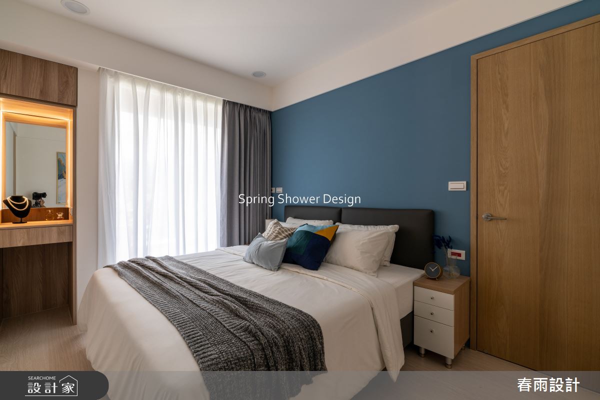 新成屋(5年以下)＿混搭風臥室案例圖片＿春雨設計＿春雨_238 天母靜好之22