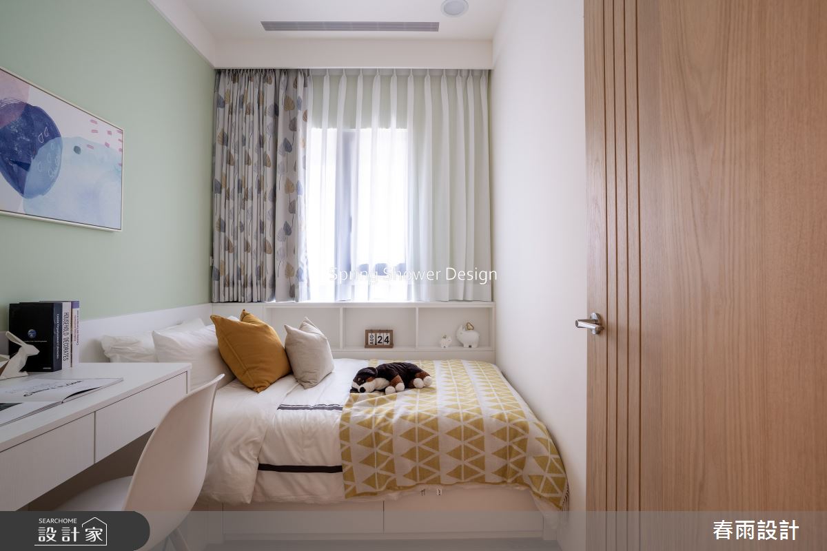 新成屋(5年以下)＿混搭風臥室案例圖片＿春雨設計＿春雨_238 天母靜好之24