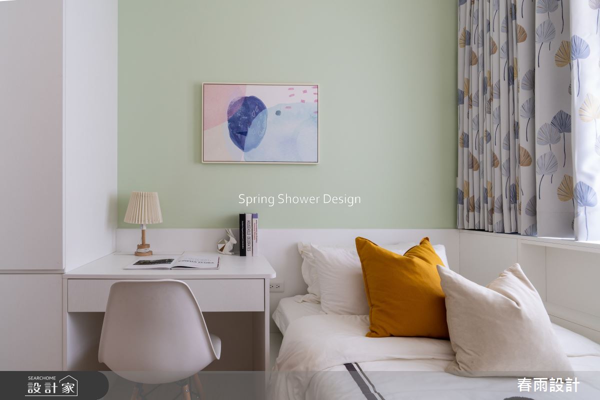 新成屋(5年以下)＿混搭風臥室案例圖片＿春雨設計＿春雨_238 天母靜好之25