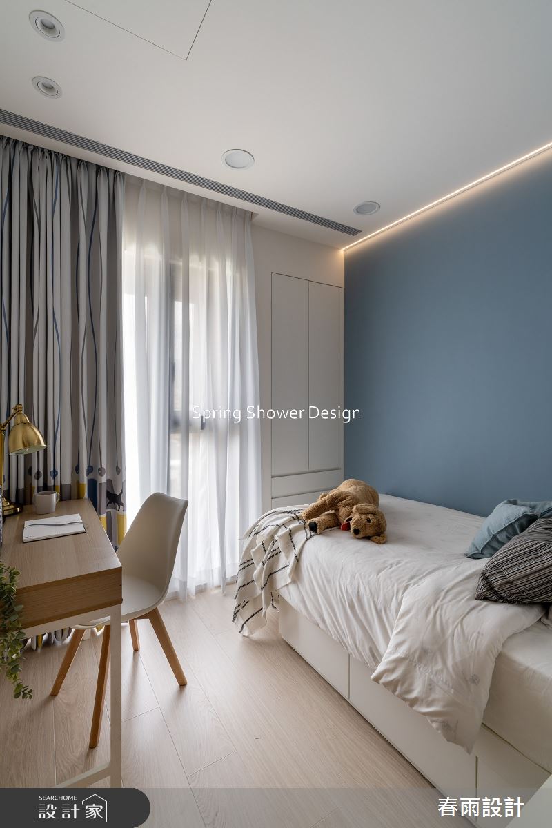 新成屋(5年以下)＿混搭風臥室案例圖片＿春雨設計＿春雨_238 天母靜好之29