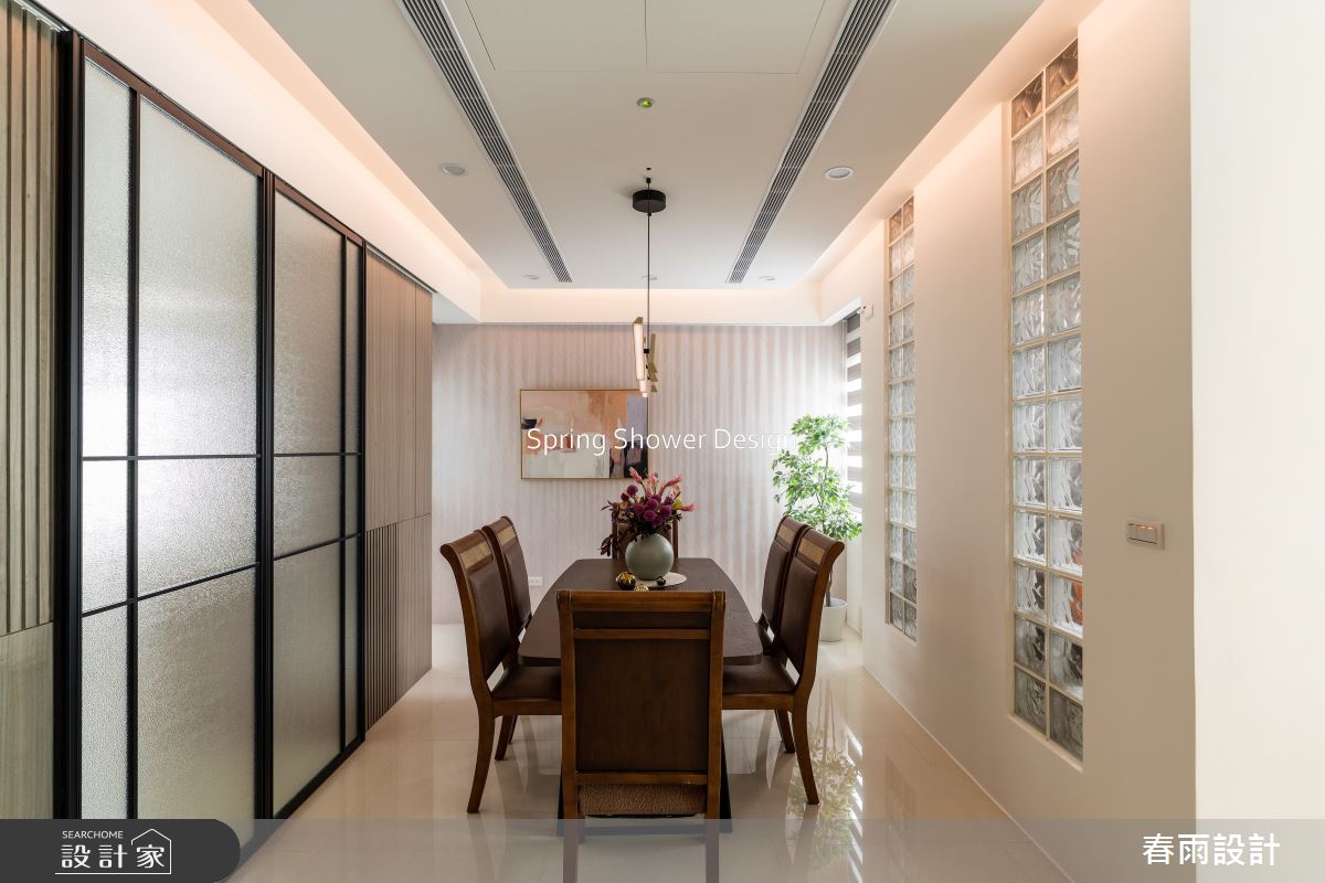老屋(16~30年)＿現代風餐廳案例圖片＿春雨設計＿春雨_239 月光別墅之12
