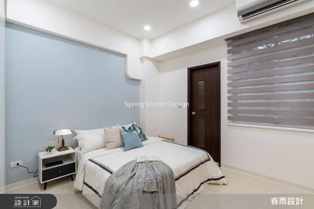 老屋(16~30年)＿現代風臥室案例圖片＿春雨設計＿春雨_239 月光別墅之22