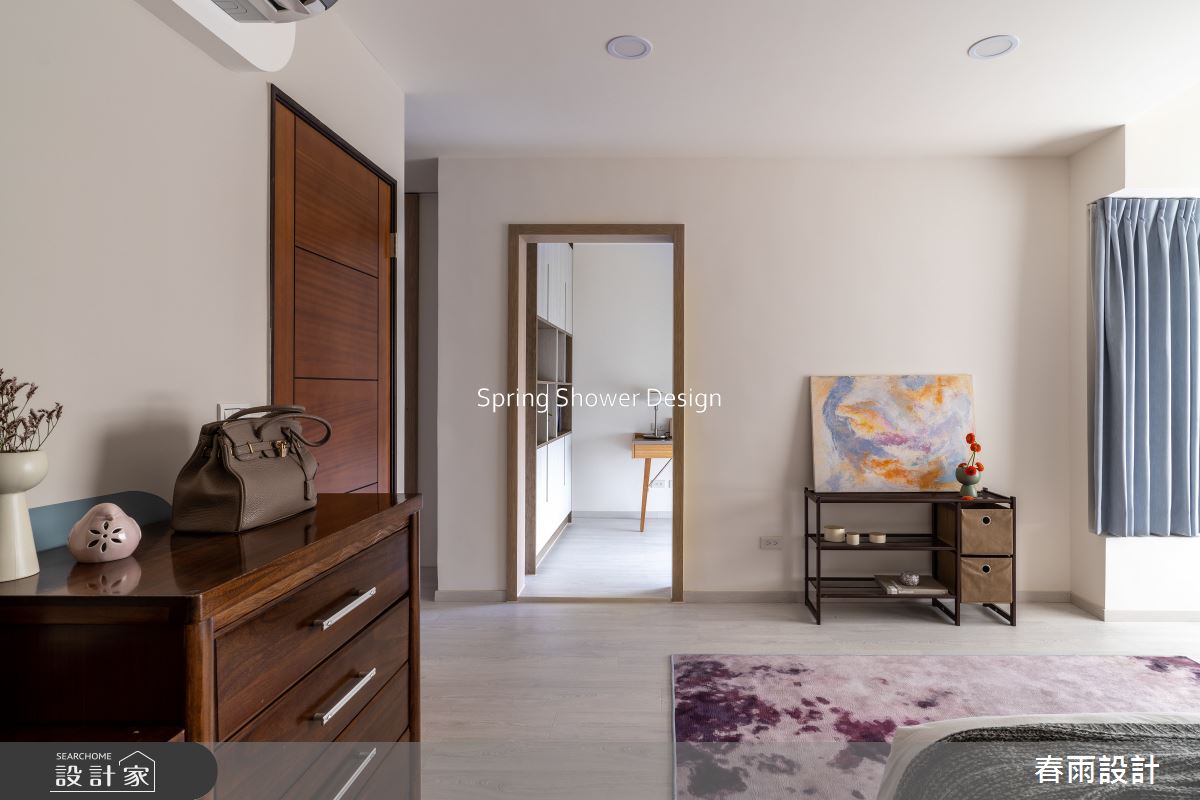 老屋(16~30年)＿現代風臥室案例圖片＿春雨設計＿春雨_239 月光別墅之33