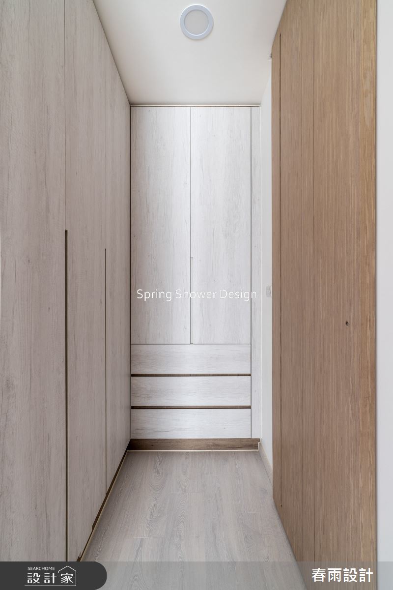 老屋(16~30年)＿現代風更衣間案例圖片＿春雨設計＿春雨_239 月光別墅之35