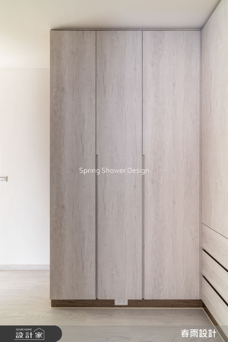 老屋(16~30年)＿現代風更衣間案例圖片＿春雨設計＿春雨_239 月光別墅之36