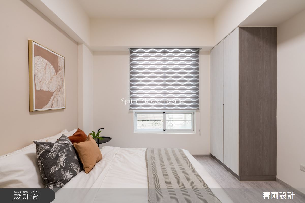 老屋(16~30年)＿現代風臥室案例圖片＿春雨設計＿春雨_239 月光別墅之41