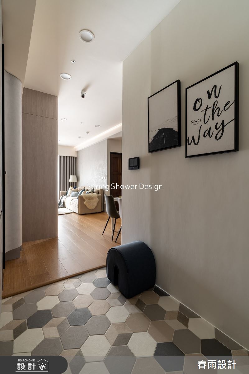 新成屋(5年以下)＿北歐風玄關案例圖片＿春雨設計＿春雨_240 東城大境之1
