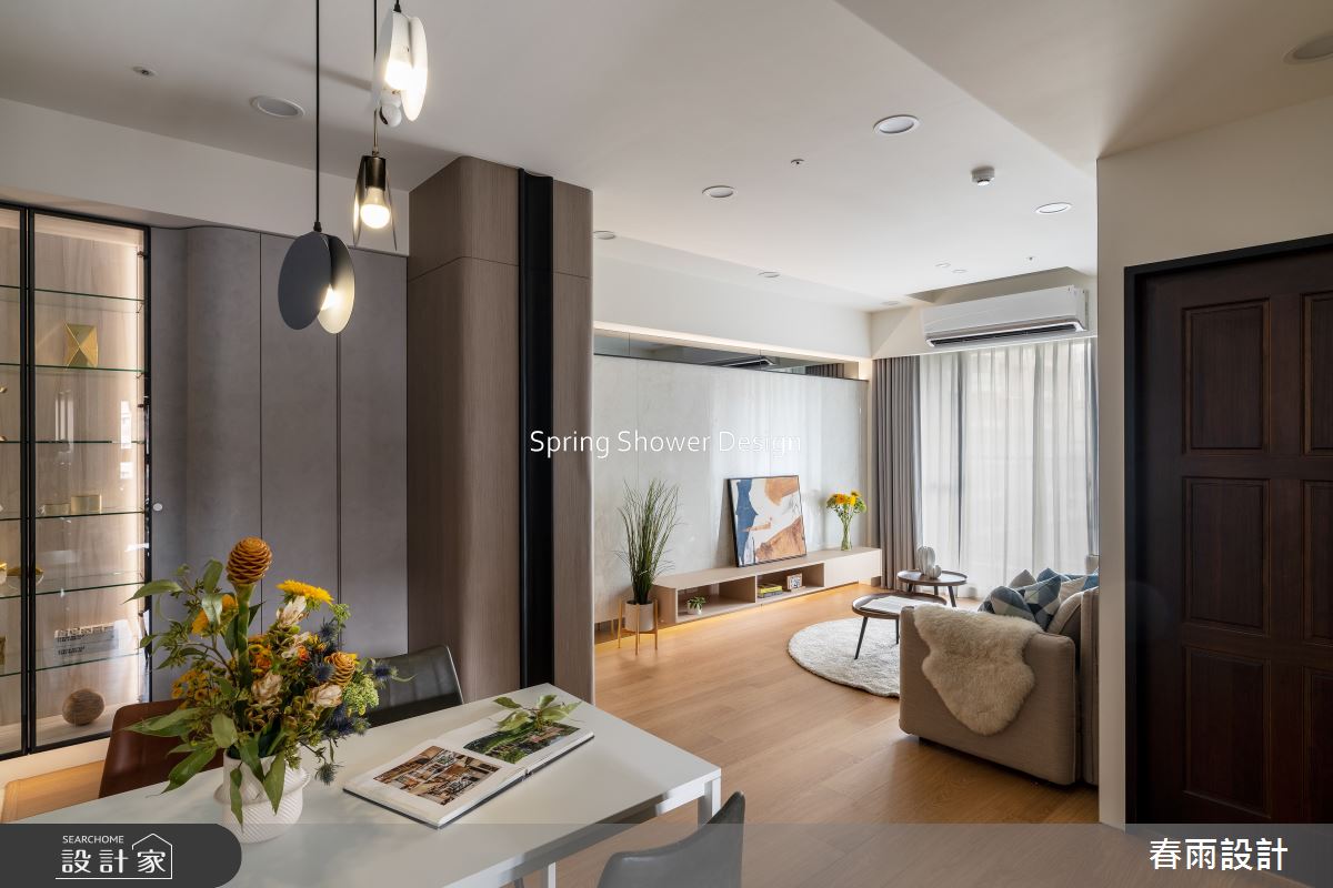 新成屋(5年以下)＿北歐風客廳餐廳案例圖片＿春雨設計＿春雨_240 東城大境之6