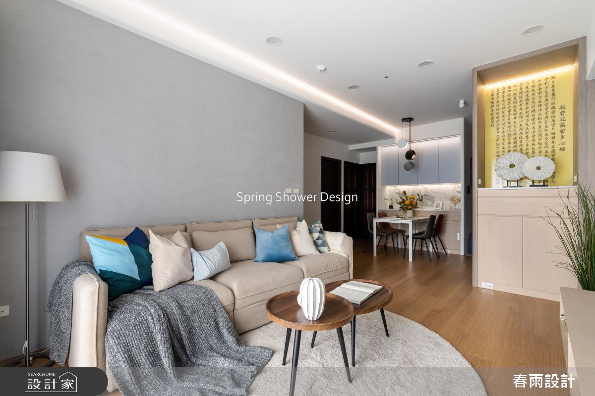 新成屋(5年以下)＿北歐風客廳餐廳案例圖片＿春雨設計＿春雨_240 東城大境之11