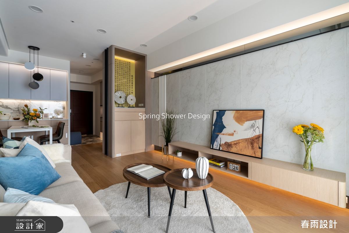 新成屋(5年以下)＿北歐風客廳餐廳案例圖片＿春雨設計＿春雨_240 東城大境之13