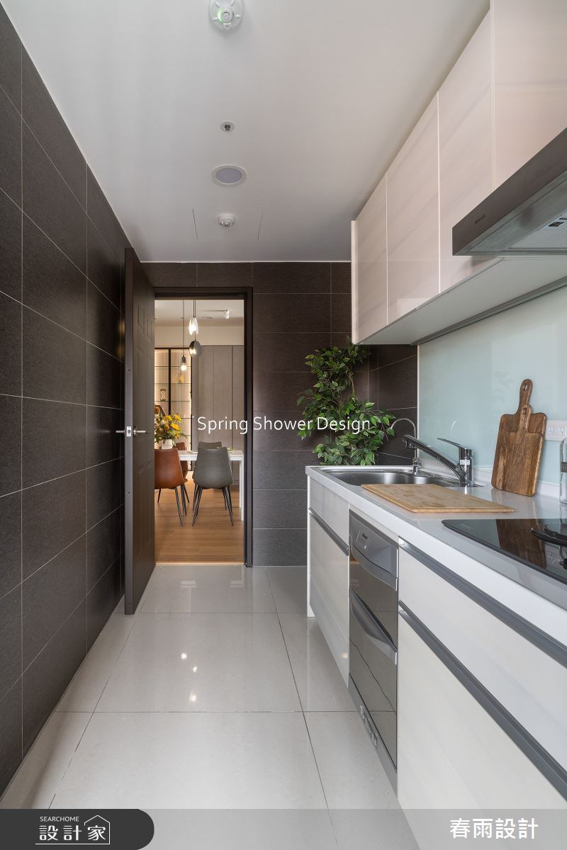 新成屋(5年以下)＿北歐風廚房案例圖片＿春雨設計＿春雨_240 東城大境之19