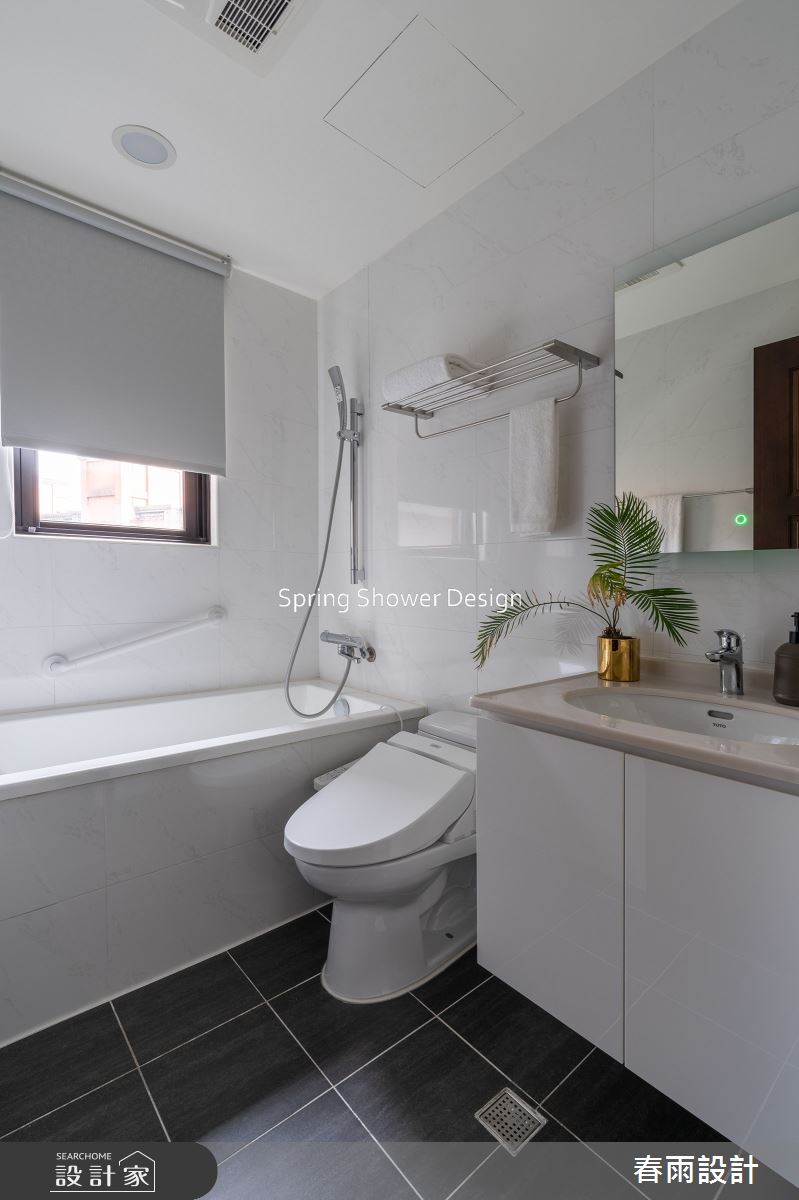 新成屋(5年以下)＿北歐風浴室案例圖片＿春雨設計＿春雨_240 東城大境之20