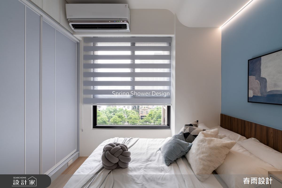 新成屋(5年以下)＿北歐風臥室案例圖片＿春雨設計＿春雨_240 東城大境之24