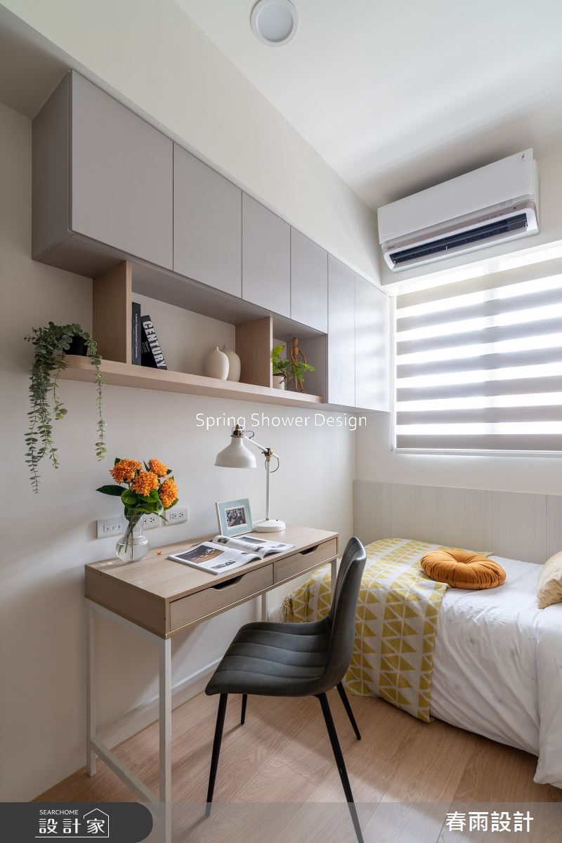 新成屋(5年以下)＿北歐風臥室案例圖片＿春雨設計＿春雨_240 東城大境之27