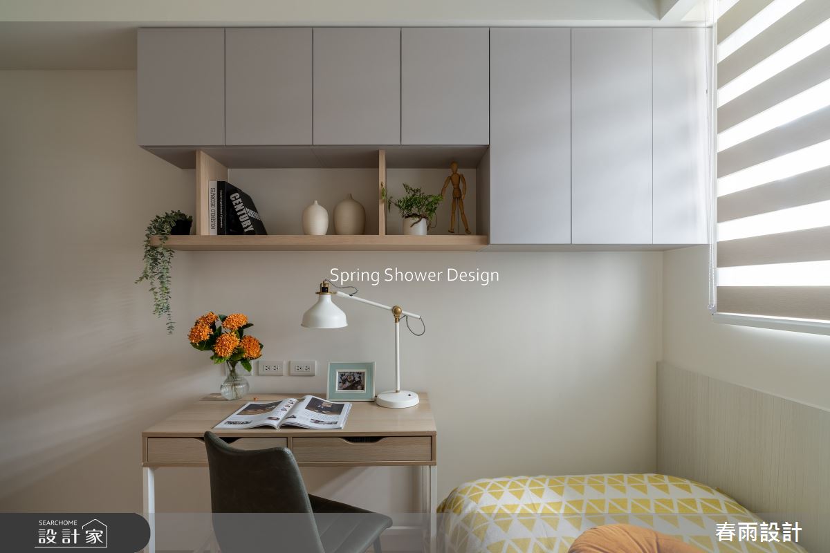 新成屋(5年以下)＿北歐風臥室案例圖片＿春雨設計＿春雨_240 東城大境之28