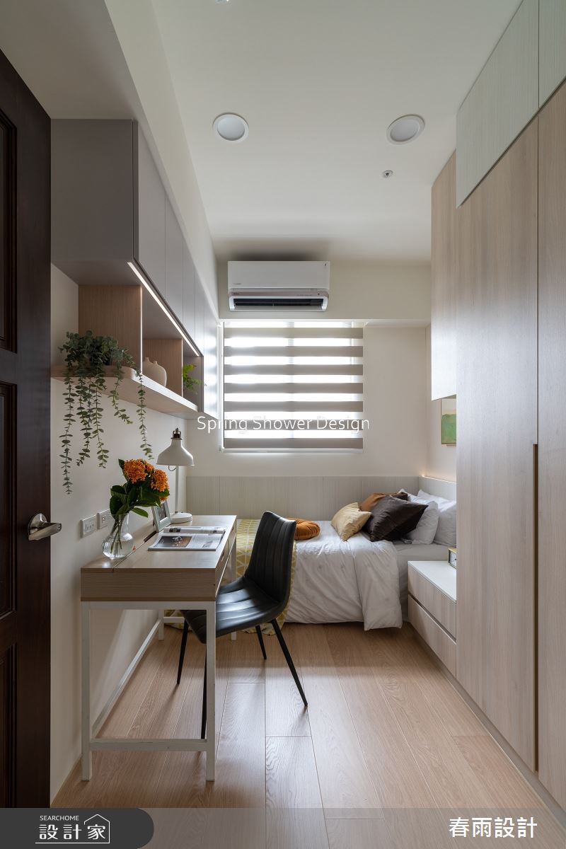 新成屋(5年以下)＿北歐風臥室案例圖片＿春雨設計＿春雨_240 東城大境之30