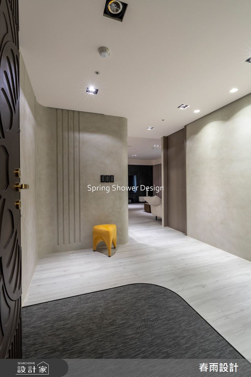 中古屋(5~15年)＿現代風玄關案例圖片＿春雨設計＿春雨_241 悅龍莊之1