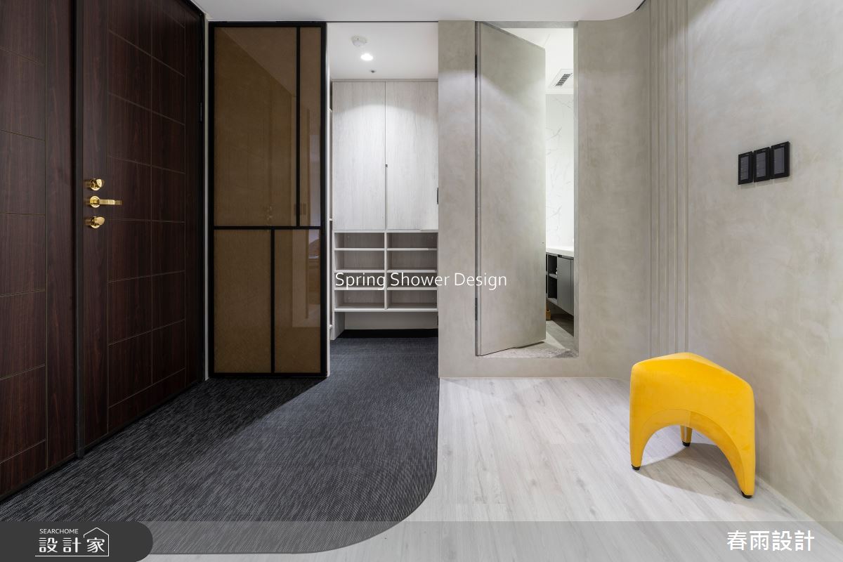 中古屋(5~15年)＿現代風玄關案例圖片＿春雨設計＿春雨_241 悅龍莊之3