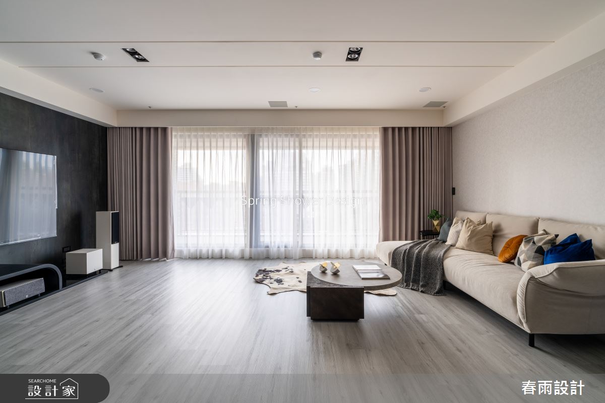 中古屋(5~15年)＿現代風客廳案例圖片＿春雨設計＿春雨_241 悅龍莊之20