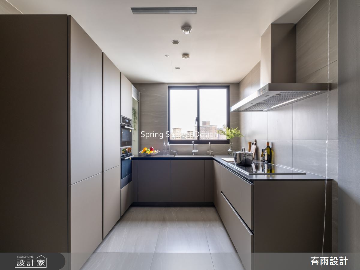 中古屋(5~15年)＿現代風廚房案例圖片＿春雨設計＿春雨_241 悅龍莊之26