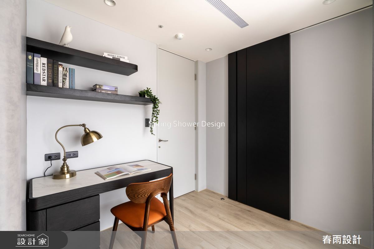 中古屋(5~15年)＿現代風書房工作區案例圖片＿春雨設計＿春雨_241 悅龍莊之32