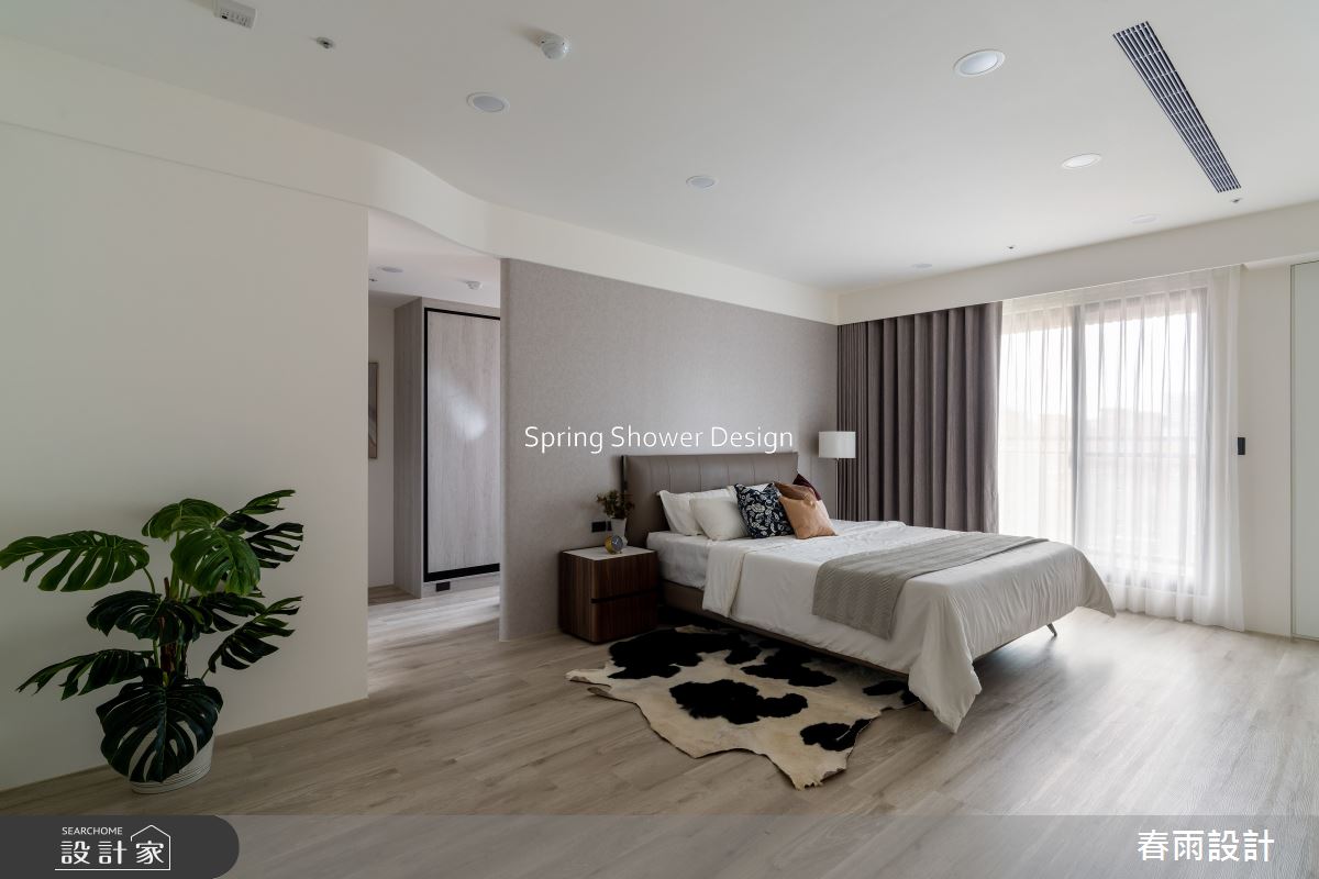 中古屋(5~15年)＿現代風臥室案例圖片＿春雨設計＿春雨_241 悅龍莊之36