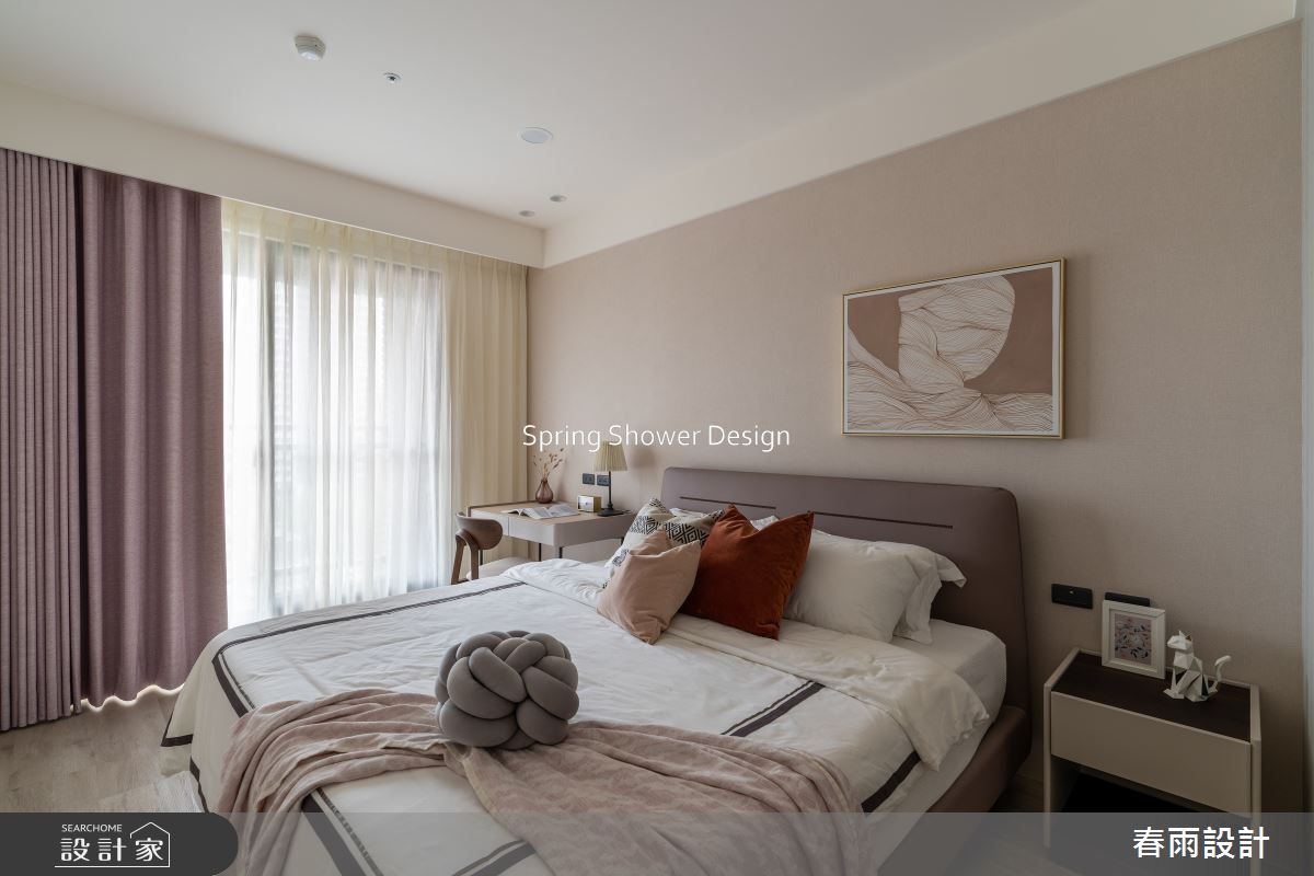 中古屋(5~15年)＿現代風臥室案例圖片＿春雨設計＿春雨_241 悅龍莊之45