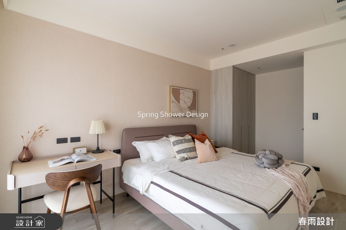 中古屋(5~15年)＿現代風臥室案例圖片＿春雨設計＿春雨_241 悅龍莊之46
