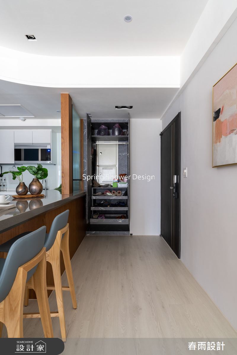 新成屋(5年以下)＿休閒風玄關案例圖片＿春雨設計＿春雨_242 遠雄之星1之4