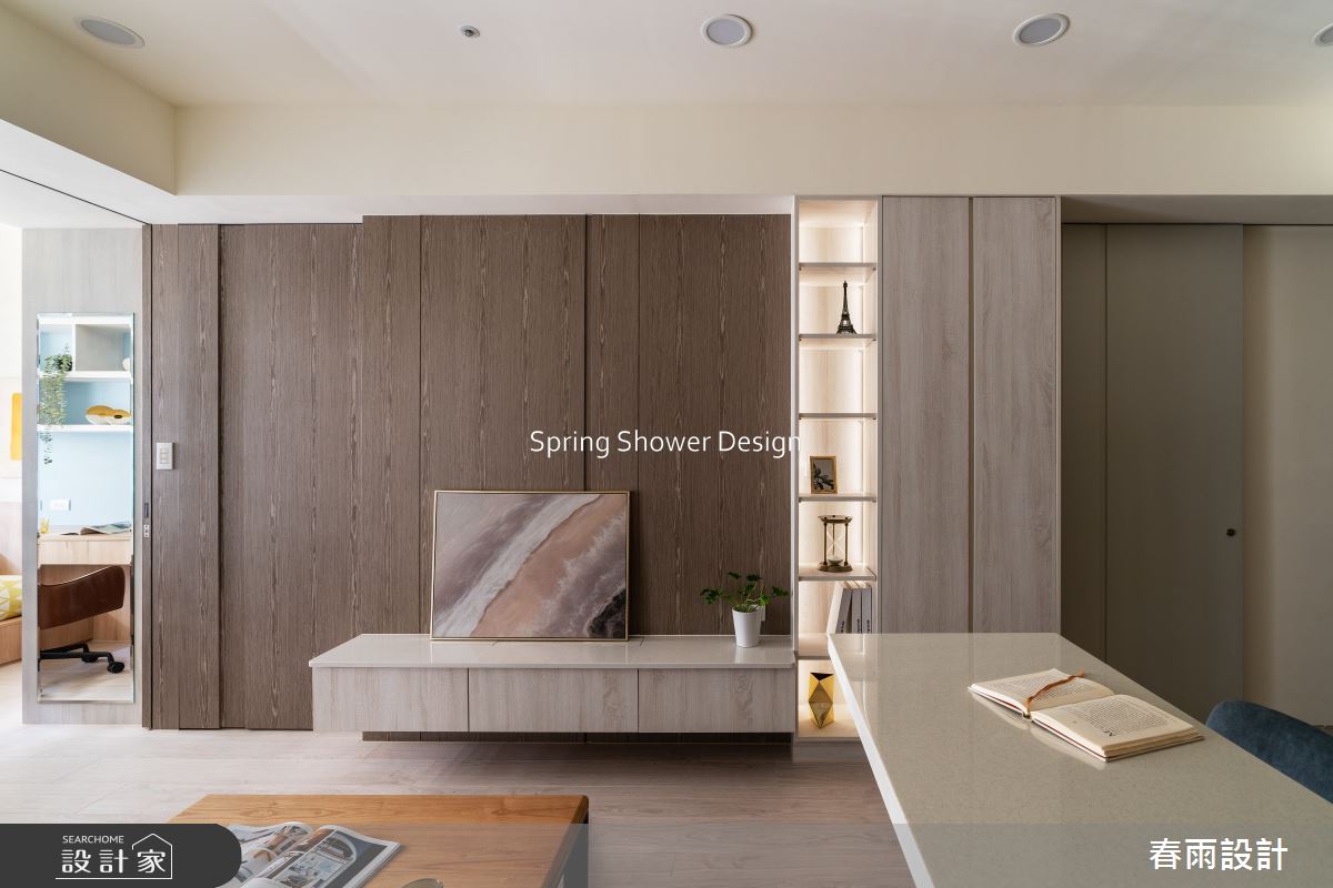 新成屋(5年以下)＿休閒風客廳案例圖片＿春雨設計＿春雨_243 遠雄之星之21