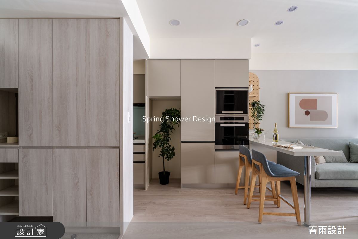 新成屋(5年以下)＿休閒風吧檯案例圖片＿春雨設計＿春雨_243 遠雄之星之22