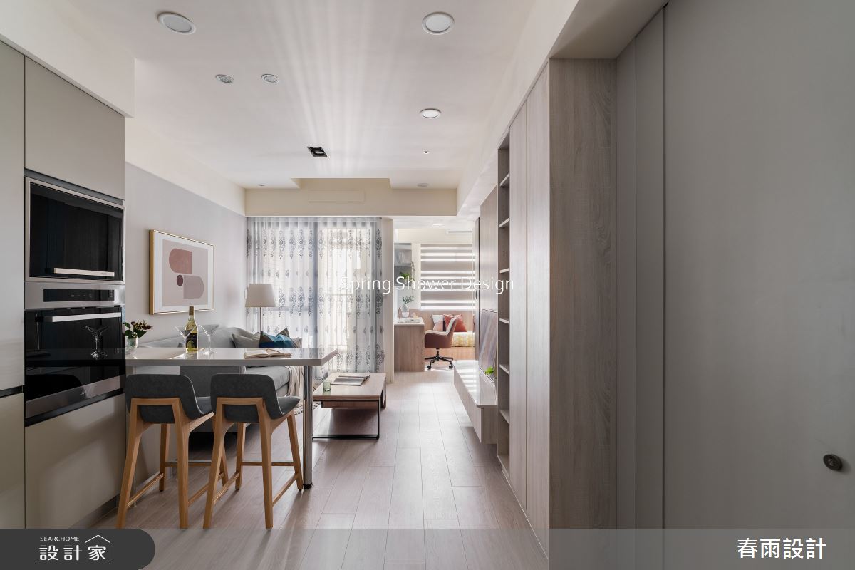 新成屋(5年以下)＿休閒風客廳餐廳案例圖片＿春雨設計＿春雨_243 遠雄之星之3