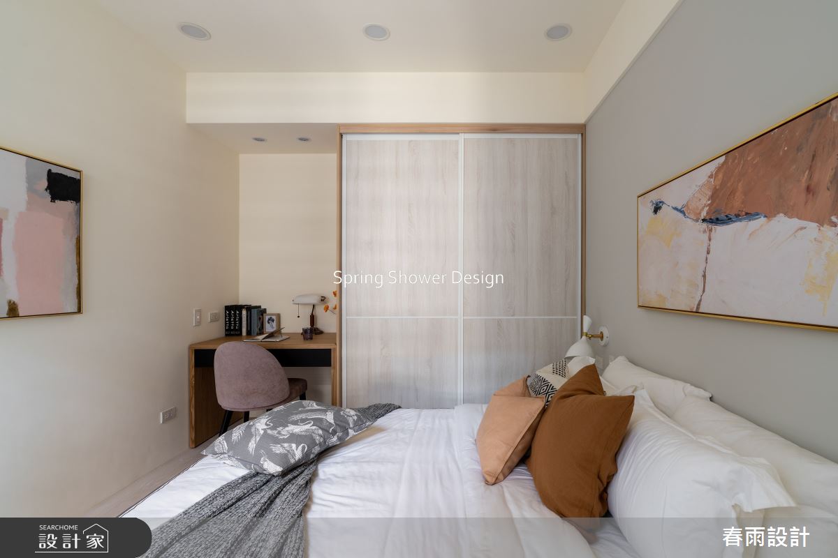 新成屋(5年以下)＿休閒風臥室案例圖片＿春雨設計＿春雨_243 遠雄之星之30