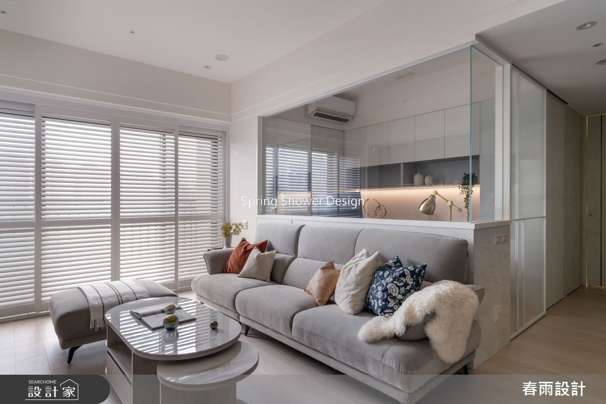 中古屋(5~15年)＿美式風客廳案例圖片＿春雨設計＿春雨_244 遠雄文青之8