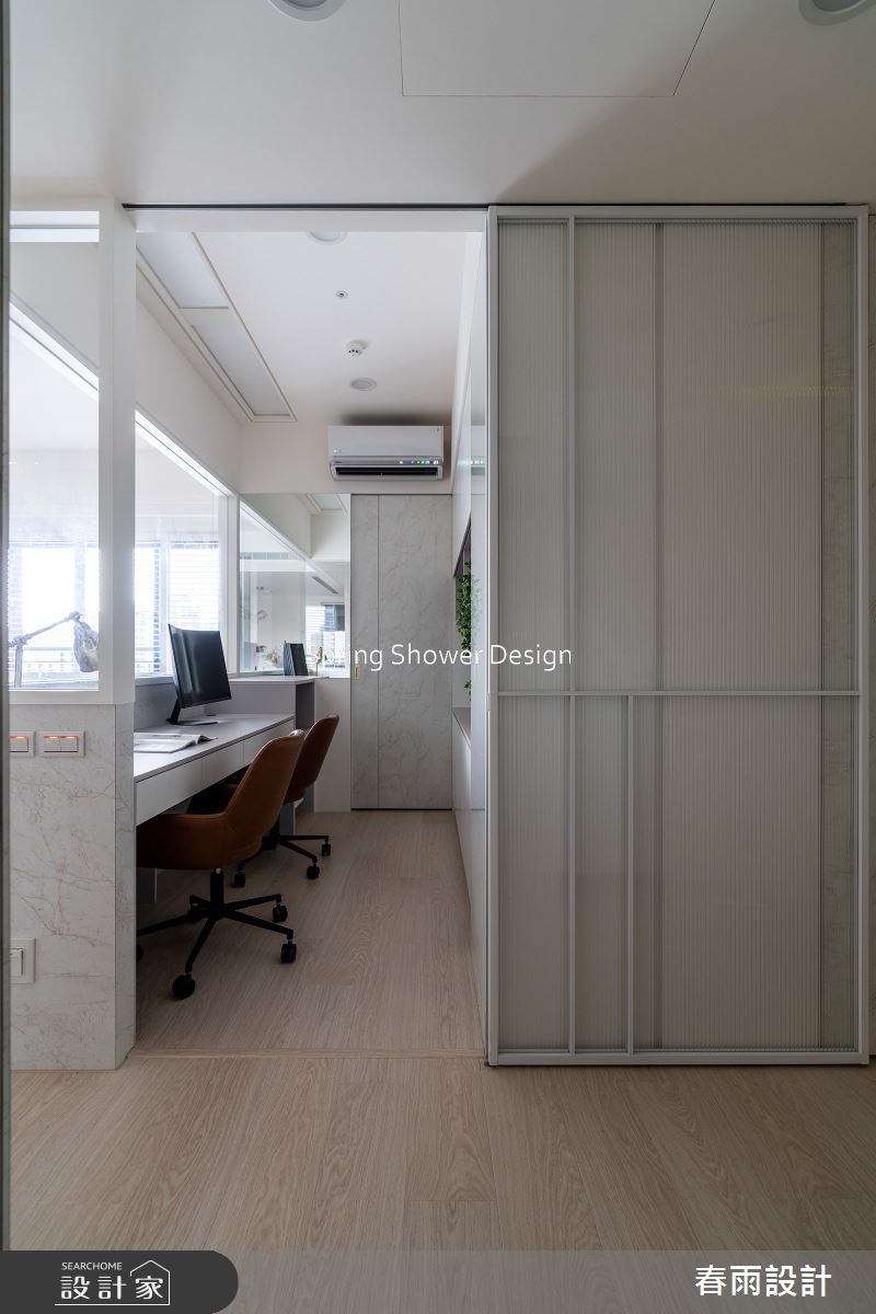 中古屋(5~15年)＿美式風書房工作區案例圖片＿春雨設計＿春雨_244 遠雄文青之17