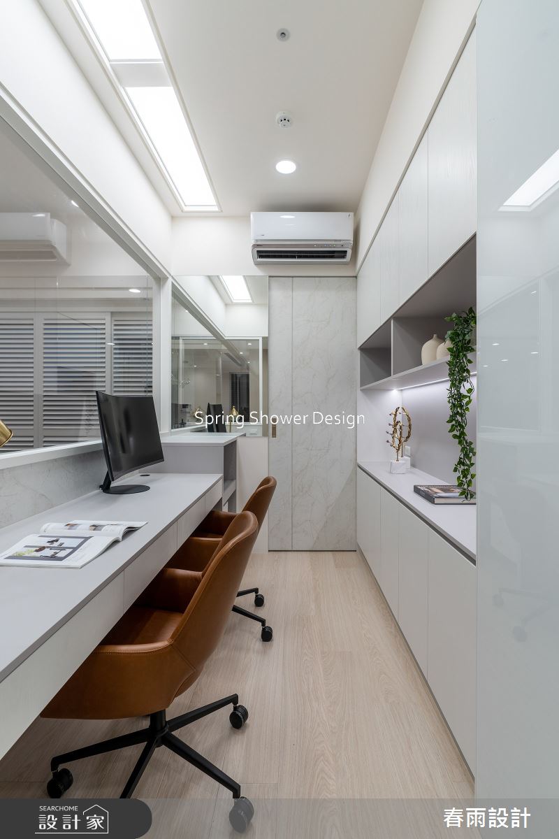 中古屋(5~15年)＿美式風書房案例圖片＿春雨設計＿春雨_244 遠雄文青之19