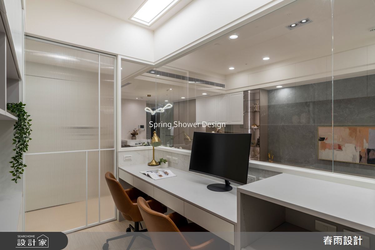 中古屋(5~15年)＿美式風書房案例圖片＿春雨設計＿春雨_244 遠雄文青之20