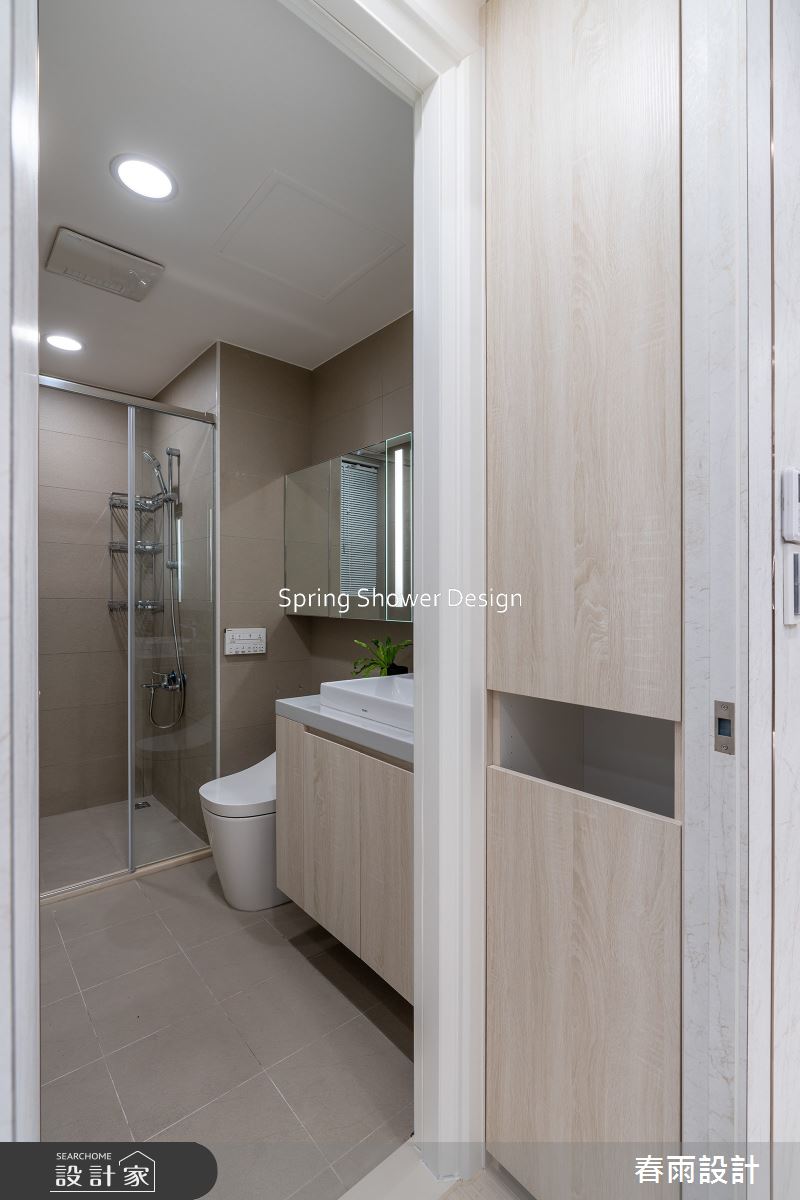 中古屋(5~15年)＿美式風浴室案例圖片＿春雨設計＿春雨_244 遠雄文青之22